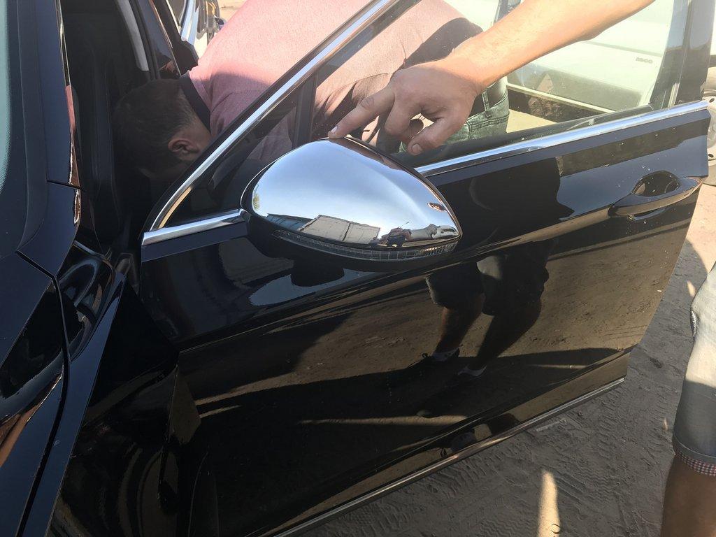 EU-Spiegelkappen (2 Stk., rostfrei) Carmos - Türkischer Stahl für Volkswagen Passat B8 2015-2023