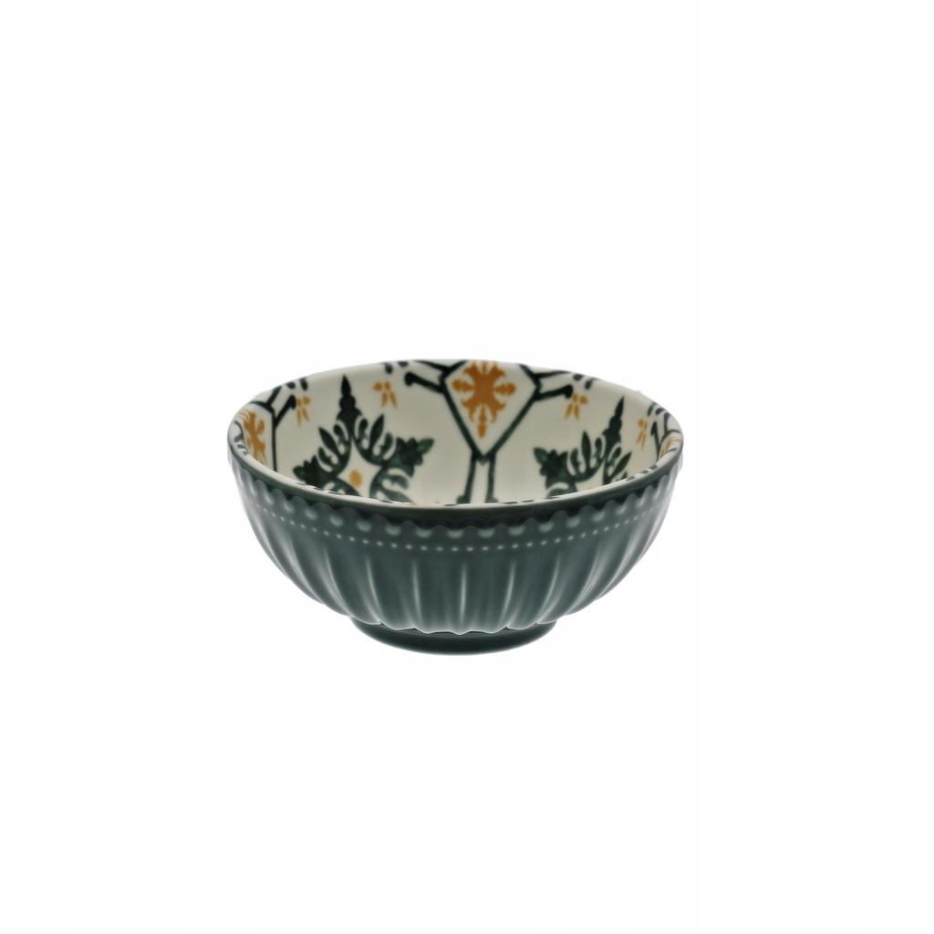 BOWL 12 Cm CERAMIC SALAD BOWL MOSAIQUE OLIVE Line PATTERN