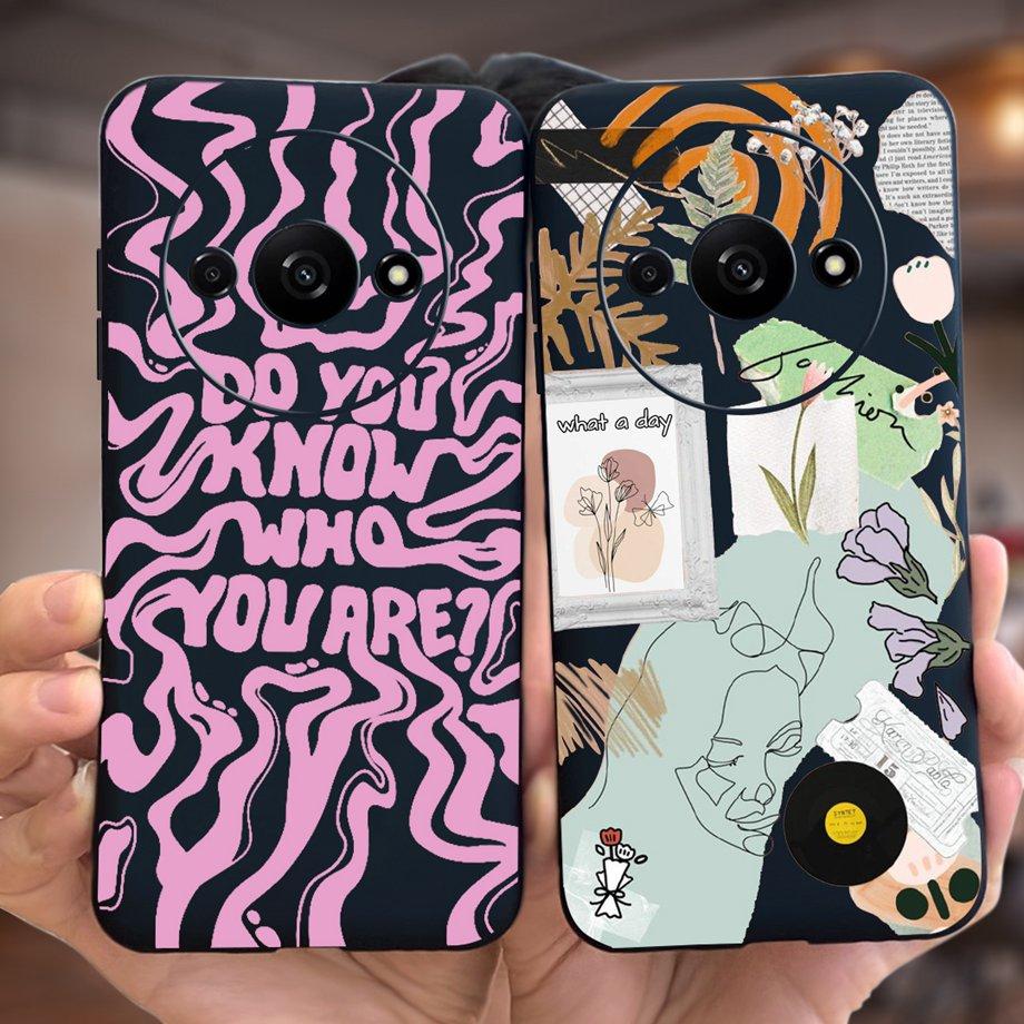 For Xiaomi Redmi A3 Case Back Cover Ultra Soft TPU Bumper Xiaomi Mi A3 Funda RedmiA3 A 3 MiA3 Matte Silicone Coque Cactus Marble