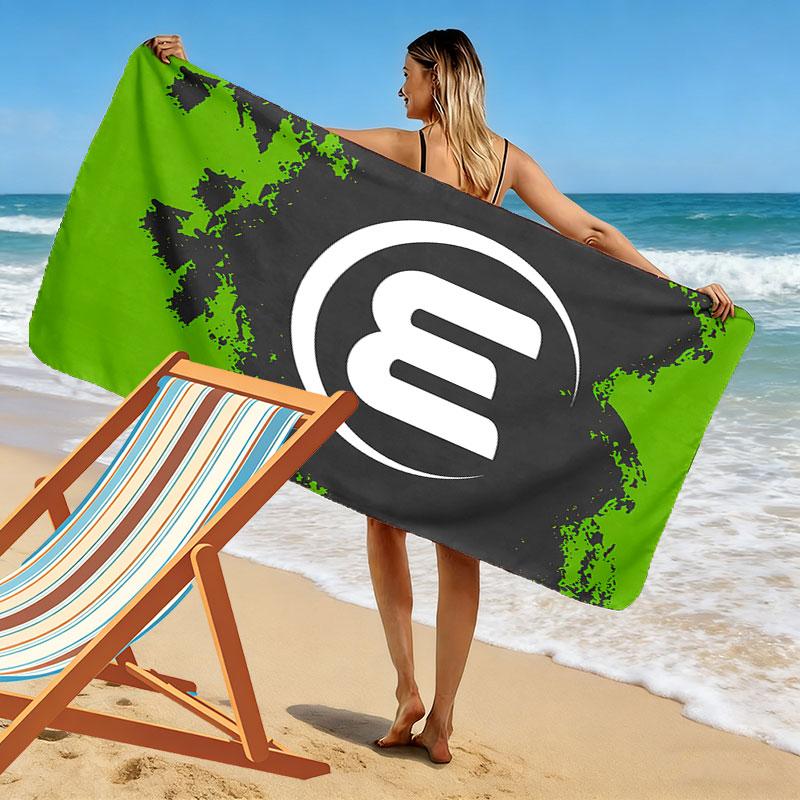 Asciugamano da Spiaggia con Stampa VfL Wolfsburg, Asciugamano Grande Morbido Asciugatura Rapida per Spiaggia Campeggio Nuoto
