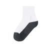 Children's Mid-Calf Cotton Socks: Sweat-Absorbent, Breathable, Wear-Resistant, Dirt-Resistant, Pure White - For Boys and Girls, Medium & Large