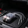 Vehicle Head Unit Signal Converter with Left and Right Output Ports Speaker Level to Low Level Adapter 12V Unit for Aftermarket Sound Projects