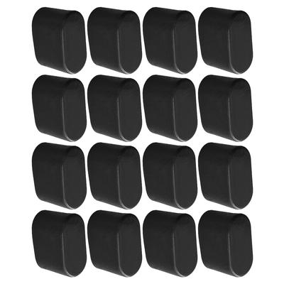 16 Stück Stuhlbeinkappen, rutschfest, leicht, transparent, Tischbein-Pads, Fußabdeckung für Heimdekoration, Garten, Büro