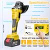 21V 125mm M14 Angle Grinder Brushless Motor Electric Grinding Tool Multifunctional Lithium Cutting Machine Utility