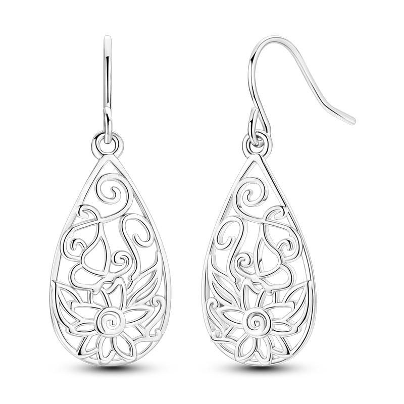 Original Design 925 Sterling Copper Luminous Firefly Pendant Earrings For Women's Luxurious Wedding Anniversary Zircon Gifts