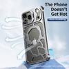 Metal Hollow MagSafe Phone Case IPhone 17 Pro Max Anti-fingerprint Shockproof Cover
