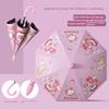 Children's Umbrella, Waterproof Cover for Kindergarten and Primary School Students, Safety Automatic Umbrella, Cute Cartoon for Boys and Girls