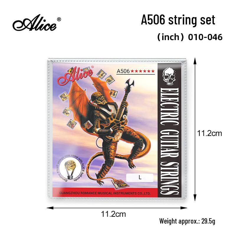 Alice A503/A506 Electric Guitar Strings, Single 1st-6th Strings