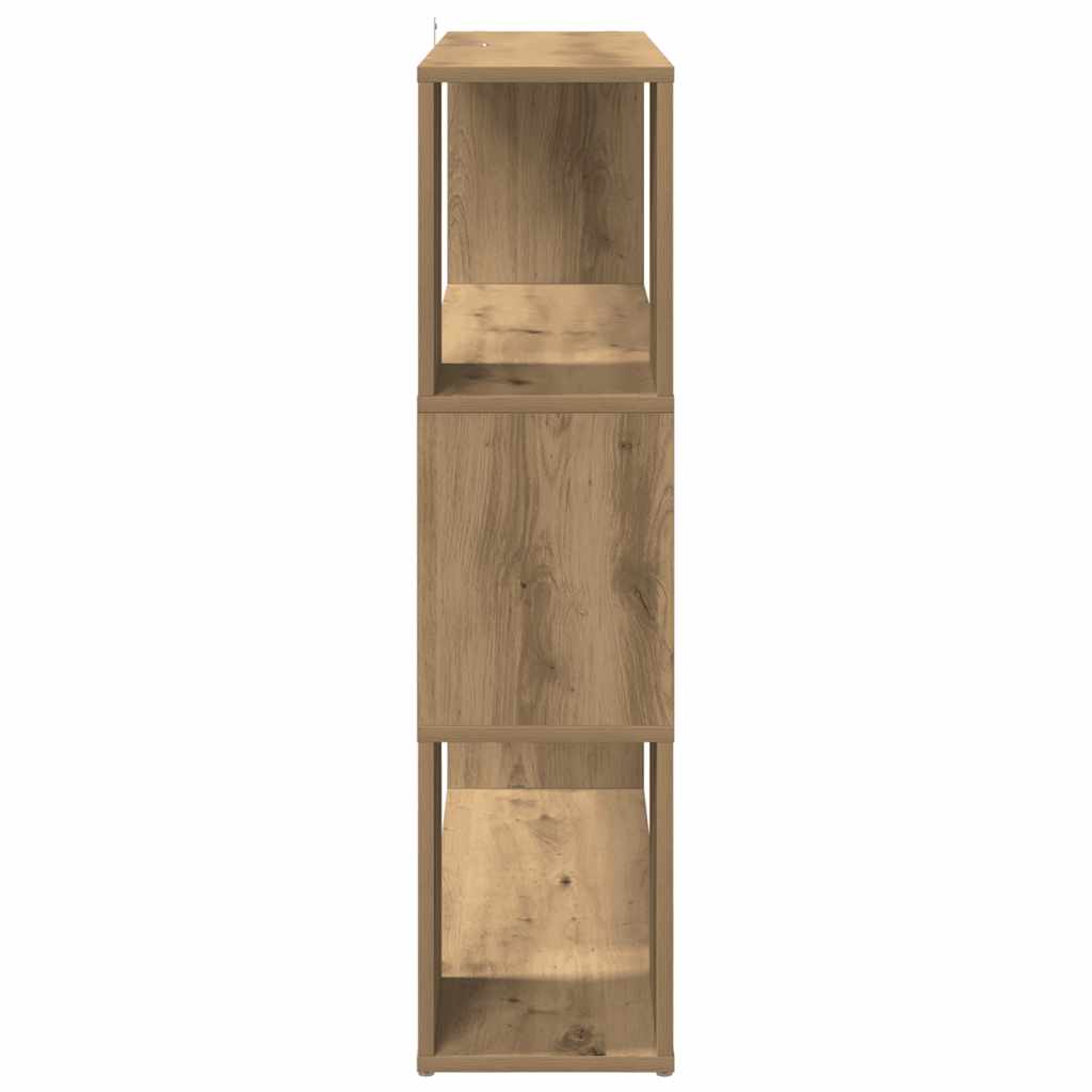 Bookshelf Room Divider Artisan Oak 100 x 24 x 94 cm