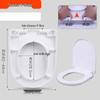 TLXT O-Type One-Key Thickened Toilet Seat Cover