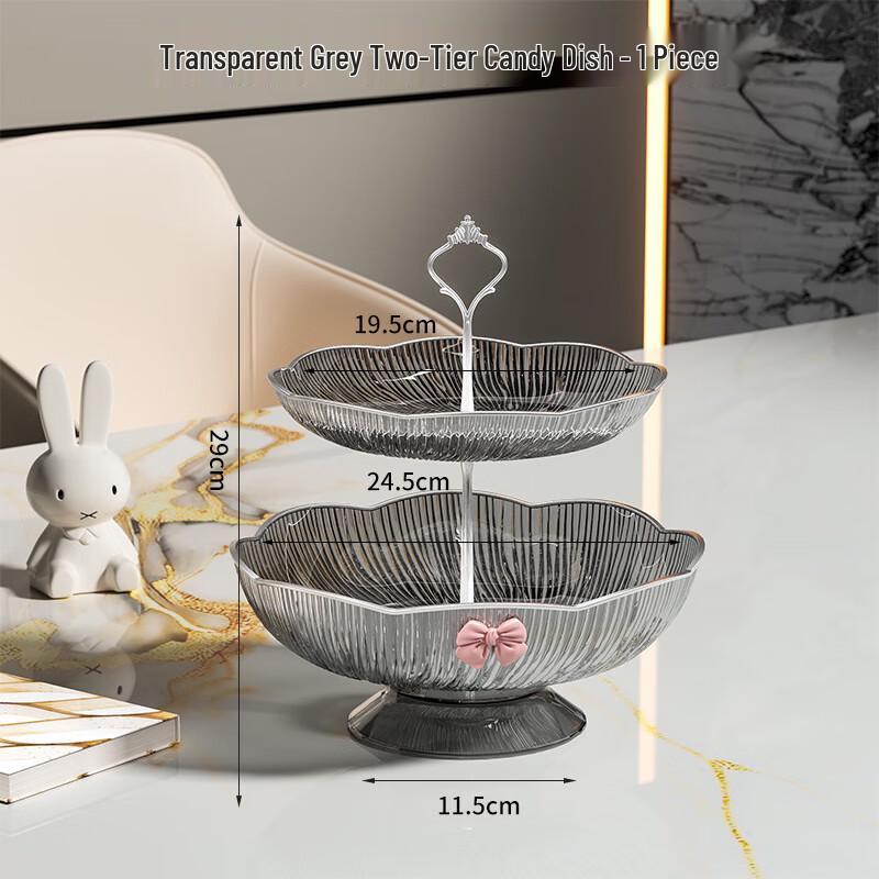 Multi-tier Fruit Drain Basket Two-layer
