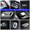Matte Auto Glass Lift Button / Reading Light Decor Cover Trim Accessories For Mercedes-Benz A Class W177 A200 A220 - 2024