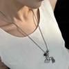 Horse Zodiacs Themed Gift Necklace Featuring Horse Pendant Vintage Metal Finish Ideal for Birth Year Celebrations