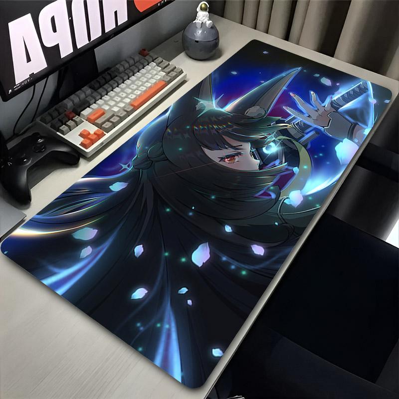 Zenless Zone Zero Hoshimi Miyabi Podložka pod myš Herní příslušenství Podložka pod myš k počítači Anime ZZZ Podložky na klávesnici a do kanceláře Gumové podložky pod myš