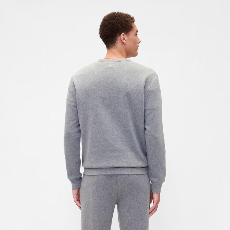 GAP Unisex Printed Logo Fleece Crewneck Sweatshirt