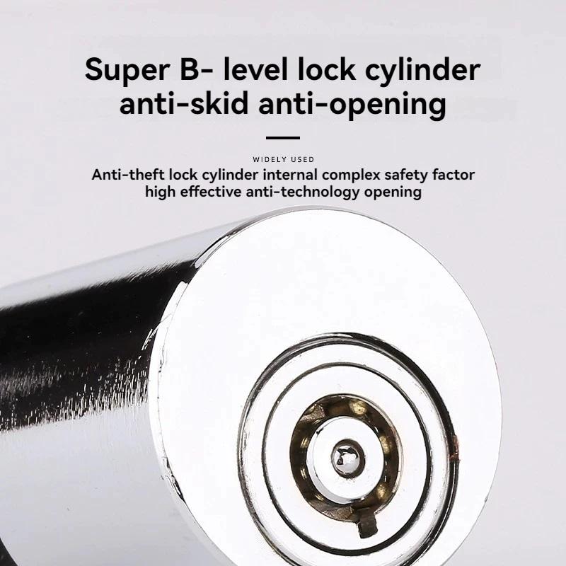 Universal Motorcycle Disc Brake Lock Anti Theft Motorbike Security Anti-Theft Wheel Bicycle Scooter Portable Lock Disk Lock