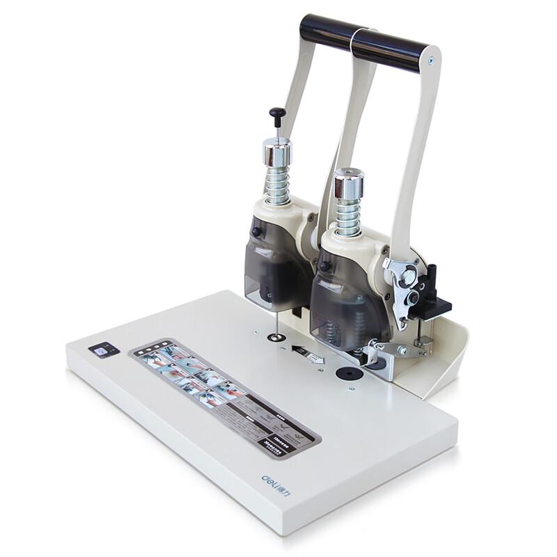 Deli Financial Document Binding Machine CN plug (adapter included)
