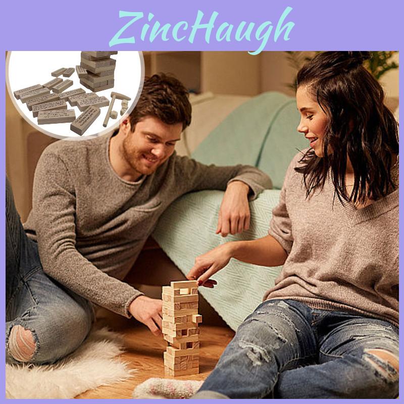 Icebreaker Adult Wooden Stacking Game Fun And Educational Puzzle Blocks For Couples