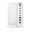 600W Gan Charger Hub Multi Ports Qc Pd Usb Type C Fast Charging Station Adapter For Iphone 16/15 Ipad Macbook Laptop Tablet