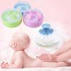 Puff da Bambino con Scatola Winceyette Puff Senza Rimozione Peli Scatola Contenitore Cipria per il Corpo