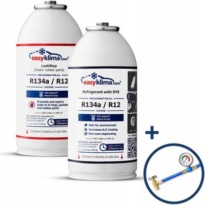 Zestaw Do Napełniania Klimatyzacji Aut Z R134A 720G