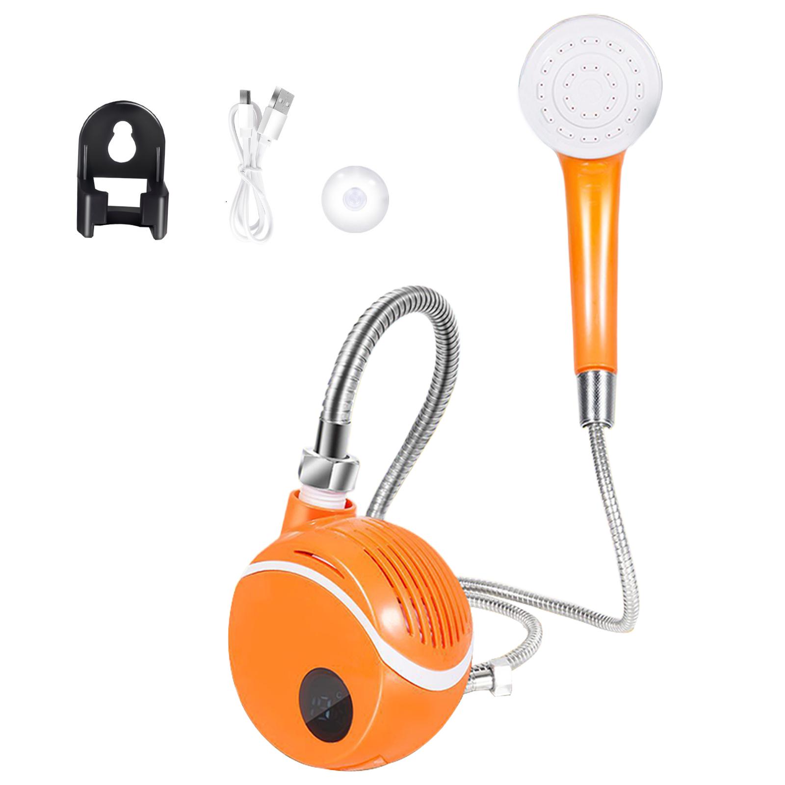 

Портативный походный душ Перезаряжаемый электрический душ Ручной душ для кемпинга