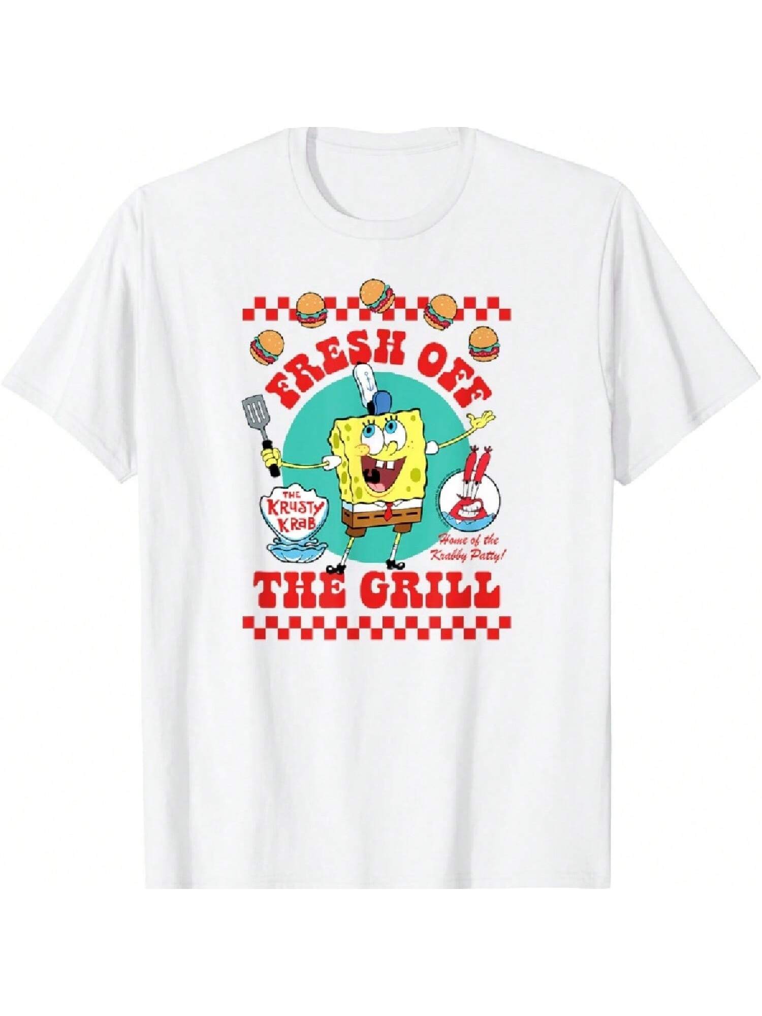 - Krabby Patty Fresh Off The Grill T-Shirt S разноцветный