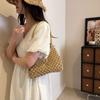 Woven Small Bag Women's Summer New Fashion Foreign Style Shoulder Bag Versatile Large Capacity Hollow Hand Bag Tide