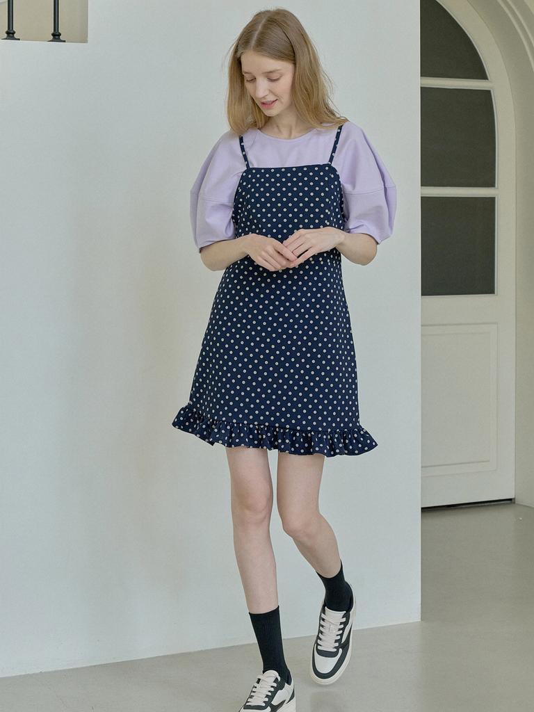 AVANT-G Big Puff Sleeve T-Shirt - Lavender