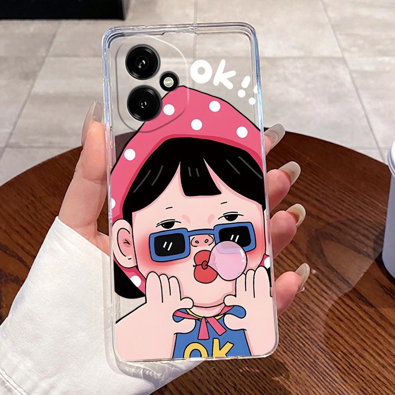 Gel-Hülle für Honor 400 Pro Honor400 Funda Honor 400 Lite Capa Klare Silikon-Weich-TPU-Rückseite Niedliche Katze Schutzhülle