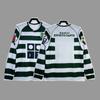 Lisbon Retro Jersey Football Jersey Classic Nostalgic No. 28 C Ronaldo Game Long Short-sleeved Sports Jersey