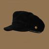 Vintage Flat-Top Newsboy Hat