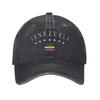 Vintage Venezuela Flag Venezuelan Baseball Caps for Unisex Women Distressed Cotton Snapback Cap  Outdoor Summer Gift Caps Hat