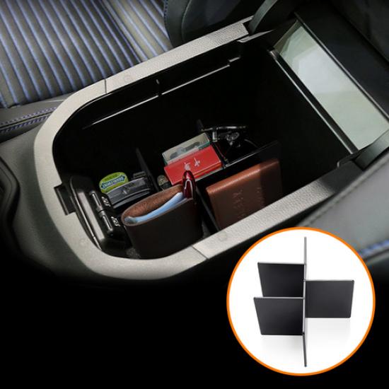 Center Console ABS Armrest Box Ert Organizer Divider Fit For ToyotaRAV4 +