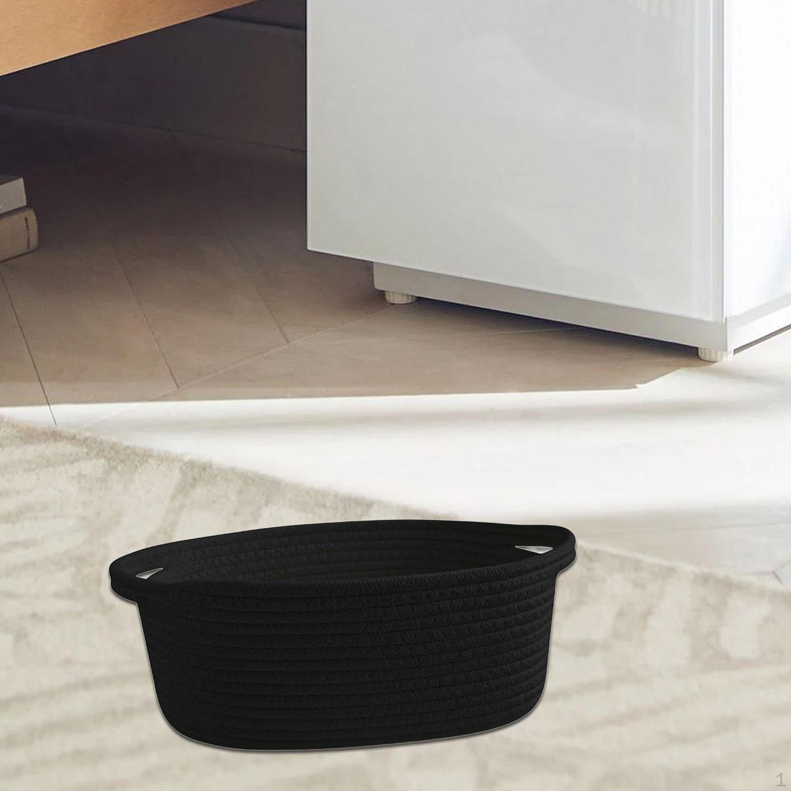 

Шикарная корзина-органайзер из хлопковой веревки для домашнего хранения