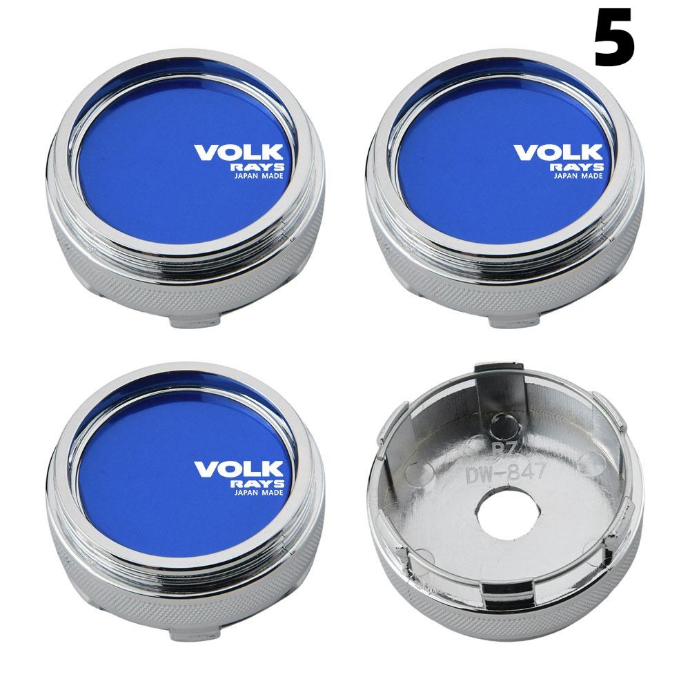 1 Zestaw/4 Szt. Średnica Zewnętrzna 66 MM / Średnica Wewnętrzna 62 MM Kołpaki Felg RAYS VOLK VR GRAM Logo Kołpak Środkowy Koła Pokrywa Koła Kołpaki Piasty Akcesoria do Opon Samochodów Sportowych