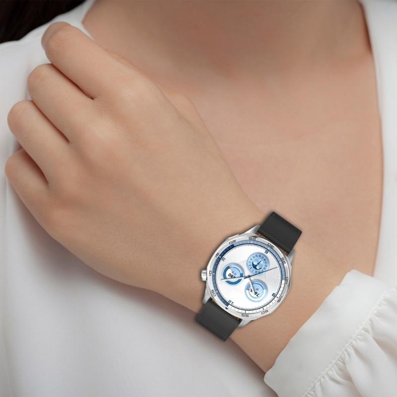 Leather Replacement Band Soft Leather Strap Replacement Leather Band Smartwatch Accessories Suitable for Watch  GT5