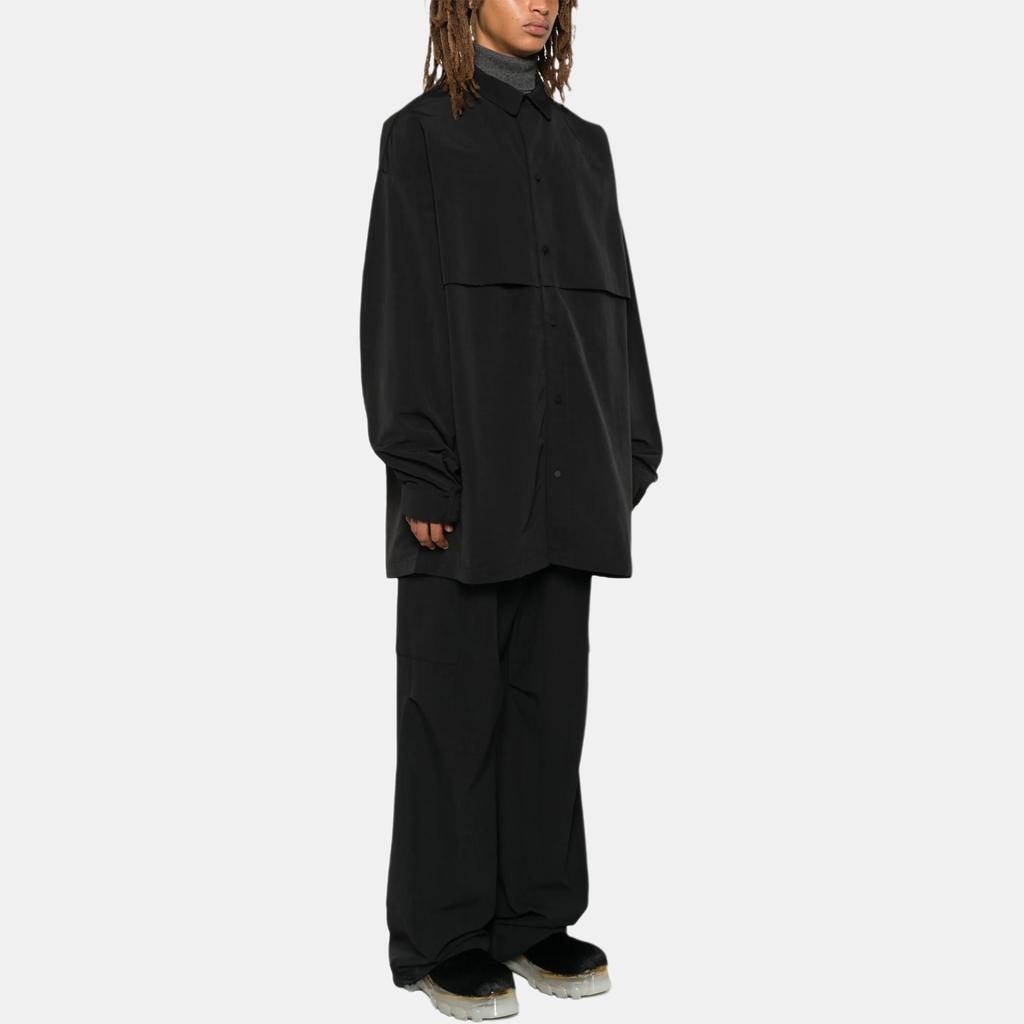 Fear of God Essentials Military Nylon Overshirt Black Men Outerwear 186BT244320F