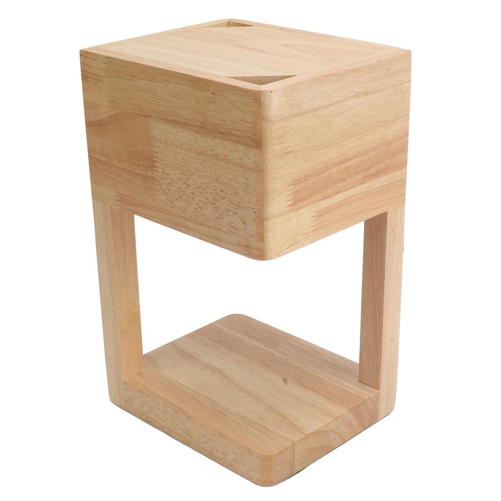 Wooden Candle Lamp Dimmable Candle Warmer Lamp   for Bedroom Bedside