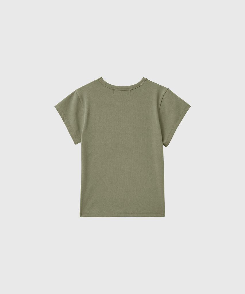 GENERALIDEA Daily Short Sleeve T-Shirt [Khaki] / Gf1Lts511