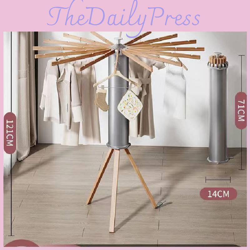 Octopus Tripod Clothing Drying System With Multifunctional Features For Home Use