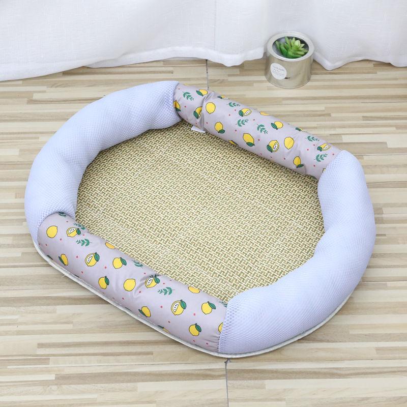 

Летнее гнездо для питомца, охлаждающий коврик, коврик для сна для собаки, сборное кошачье гнездо, плетеное гнездо, гнездо для сна для щенка, овальное гнездо для собаки No. 1 40 * 30cm