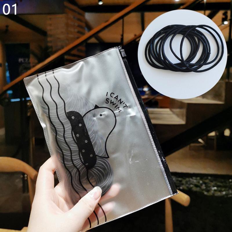 Women Hairstyle Rubber Bands Hairdressing Accessories Headwear Elastic Simple Fashion Tools One Size