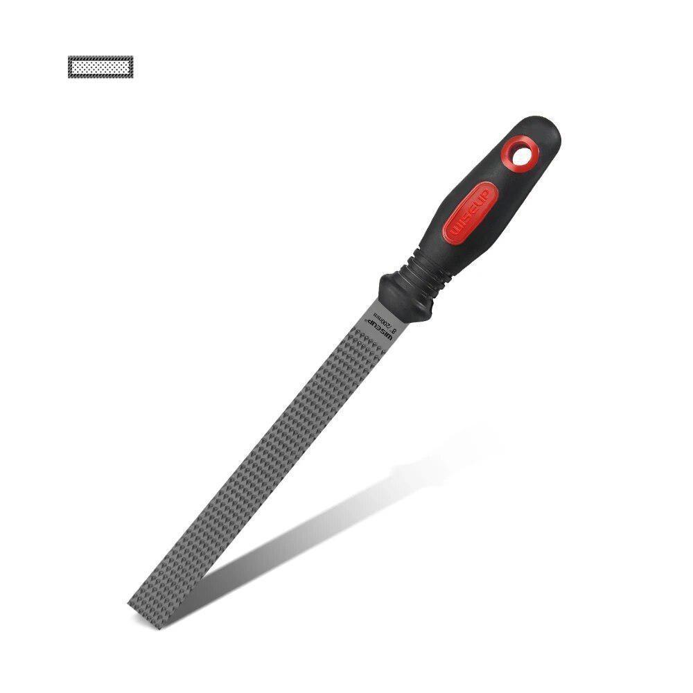 WISEUP 1PCS Flat/Round/Half-Round Shape Wood Rasp Files Set Ferramentas para trabalhar madeira para artesanato Escultura em madeira Ferramentas para escultura em madeira