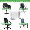 2Pcs Square Salon Chair Cover Protector, Fits Most Salon Chairs