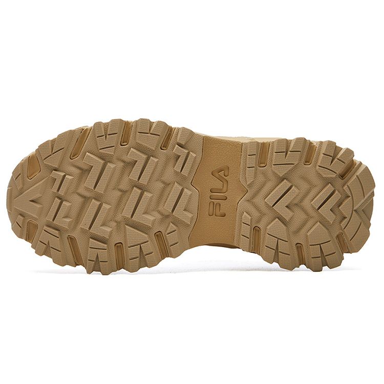 Fila Fusion Skyrunner Fabric Synthetic Leather Casual Low-Top Dad Sneakers Women Sneakers Sand T12W111101FSD