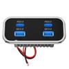 4 Ports 12V RV USB Outlet 18W Dual PD3.0 Type-C Quick Charge & QC3.0 Panel Wall Mount Charger Adapter For Marine Bus ATV Truck