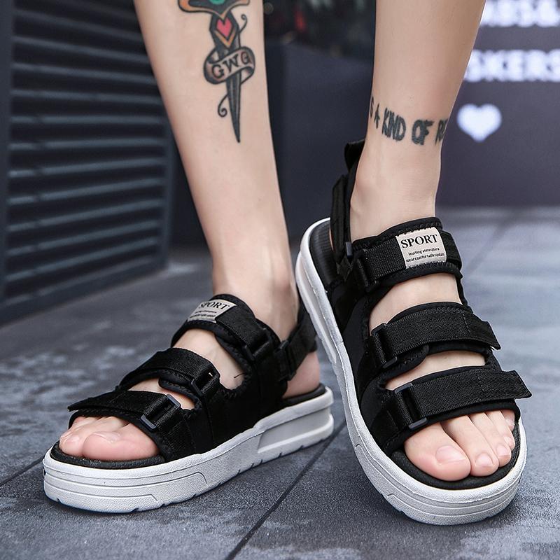 Beach Shoes Men's Casual Sneakers Men's Sandals Shoes for Men Soft and Comfortable Indoor and Outdoor Wear-resistant Non-slip