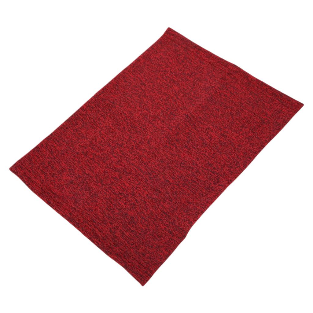 Multi Functional Breathable Face Scarf Elastic Soft Washable Headband Wristband Hairband(Red )