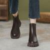 Martin boots autumn and winter versatile 2025 new British style French small short boots thin boots Chelsea boots ins tide